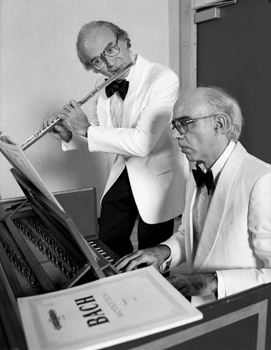 Samuel Baron, Yehudi Wyner 1982